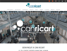 Tablet Screenshot of canricart.com